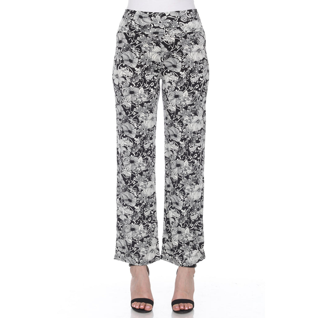 Floral Paisley Palazzo Pants