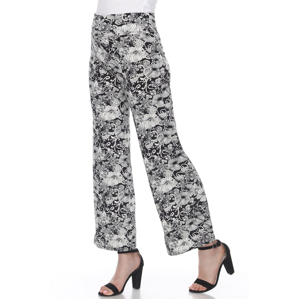 Floral Paisley Palazzo Pants