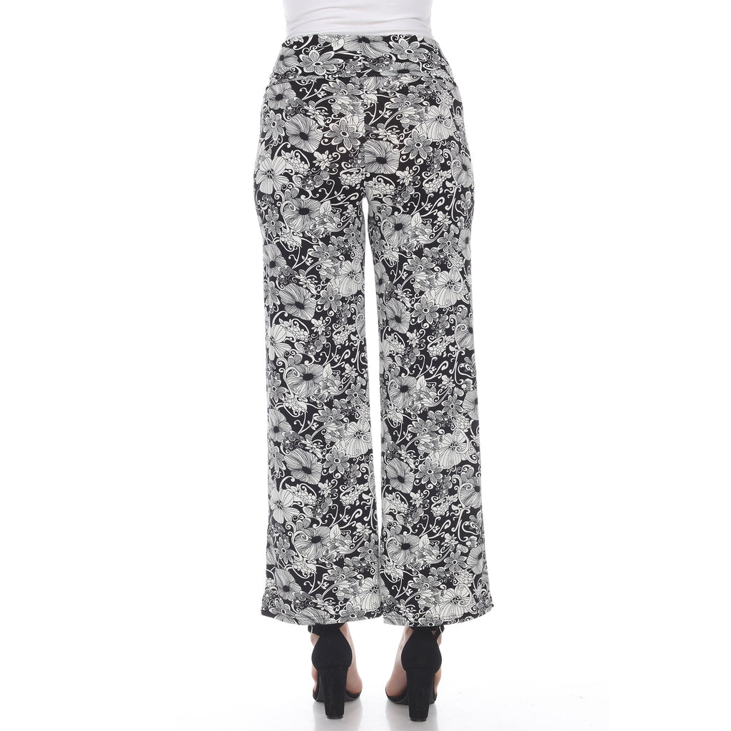 Floral Paisley Palazzo Pants