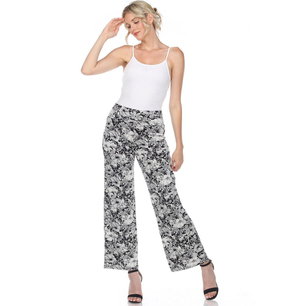 Floral Paisley Palazzo Pants