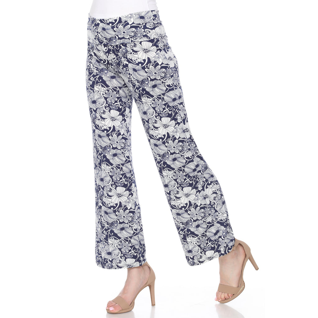 Floral Paisley Palazzo Pants