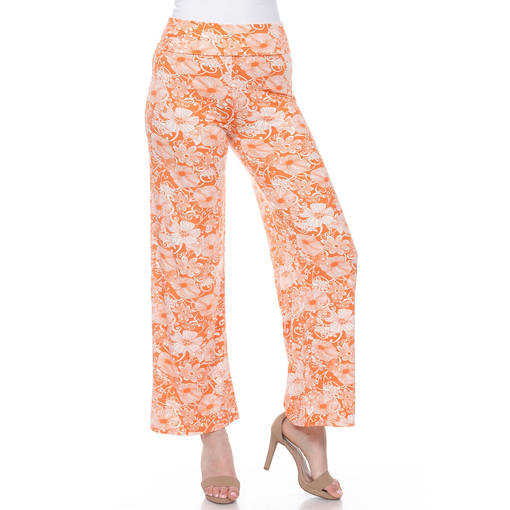 Floral Paisley Palazzo Pants