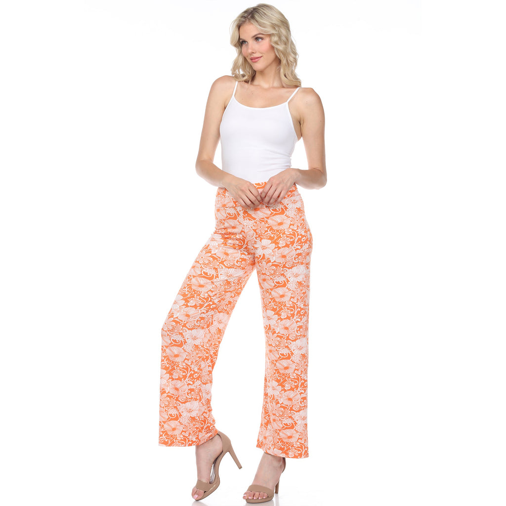 Floral Paisley Palazzo Pants