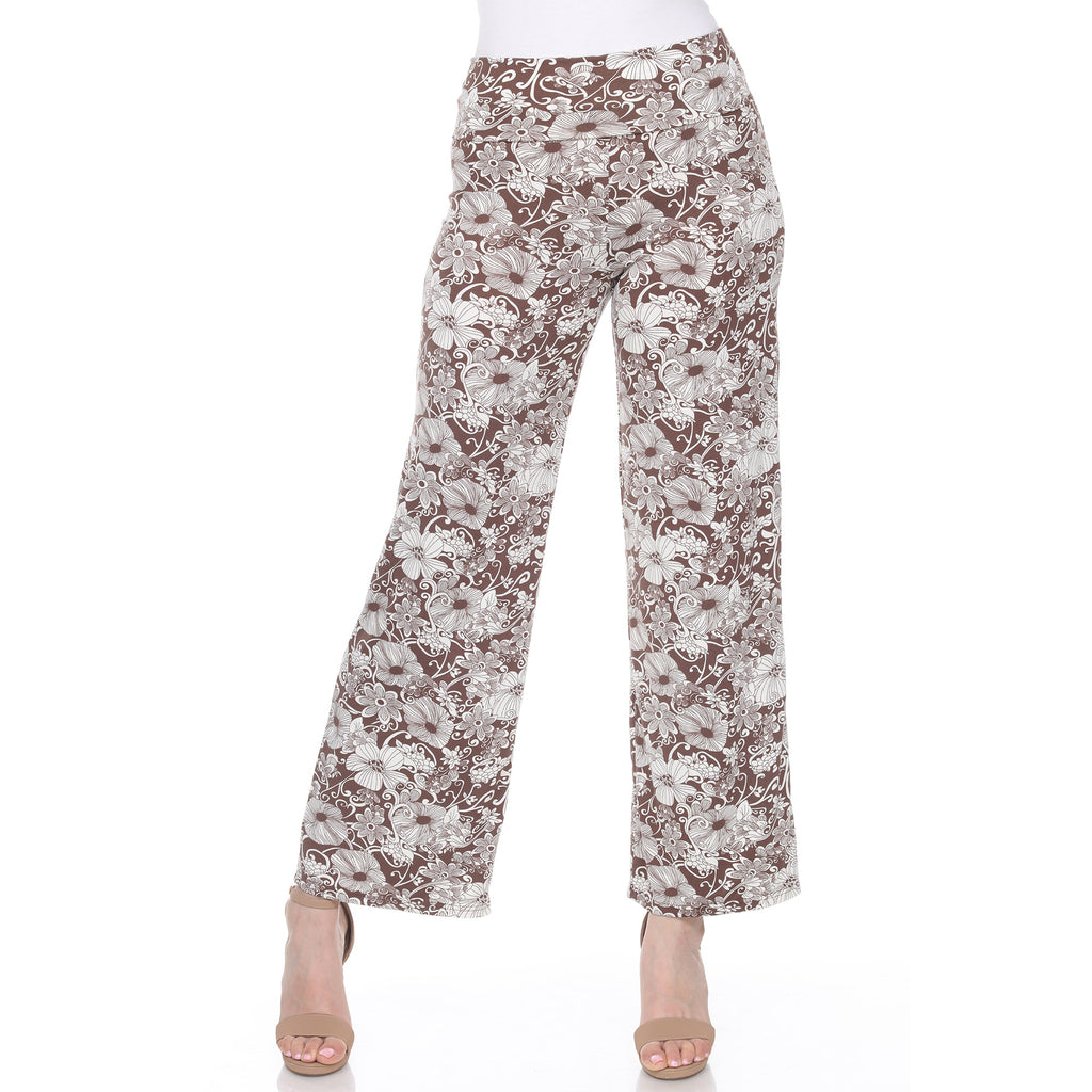 Floral Paisley Palazzo Pants