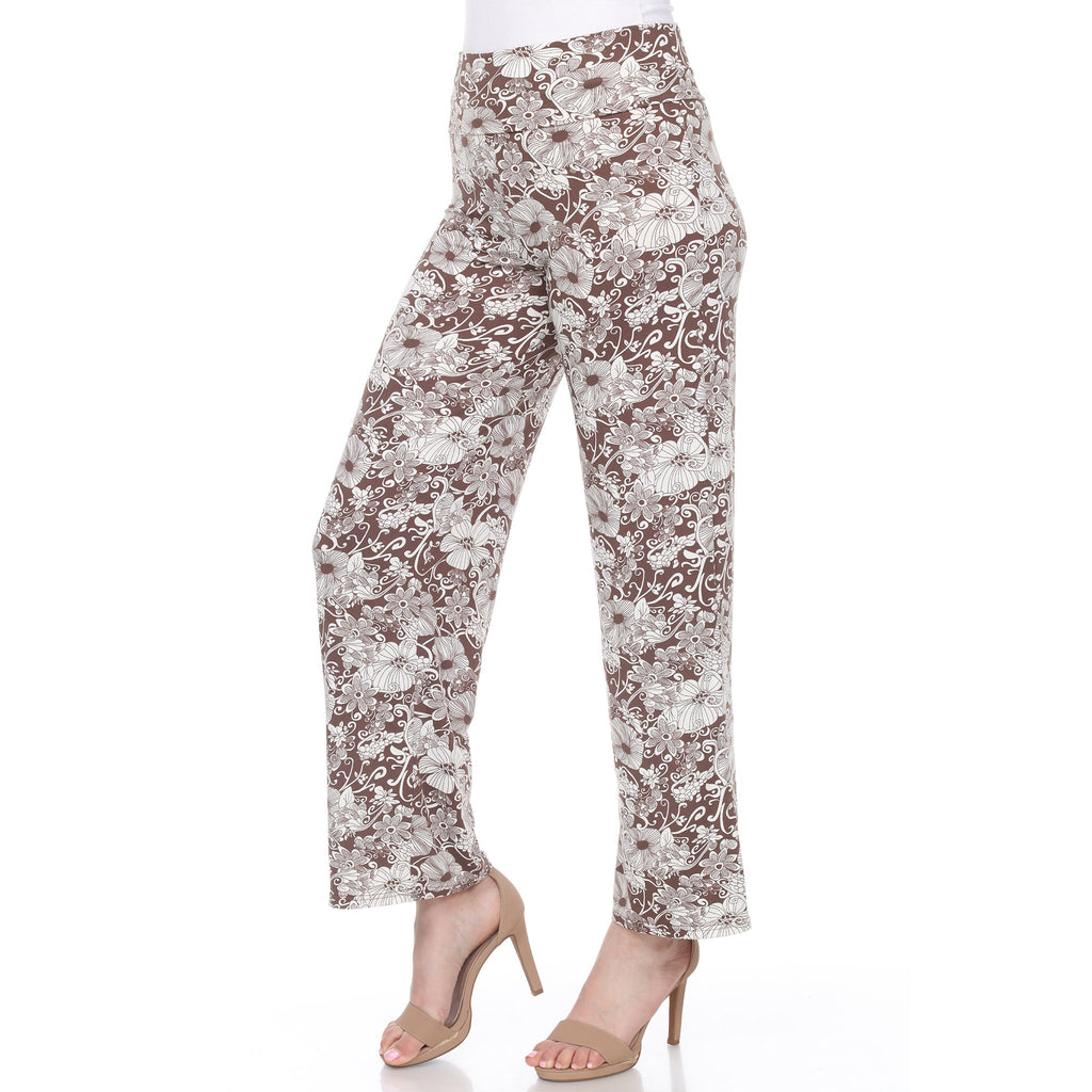 Floral Paisley Palazzo Pants