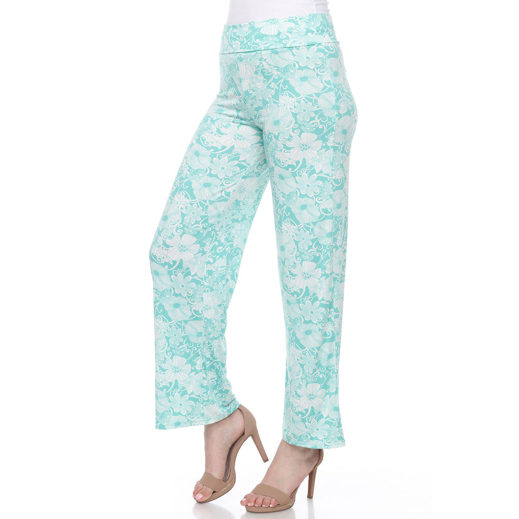 Floral Paisley Palazzo Pants