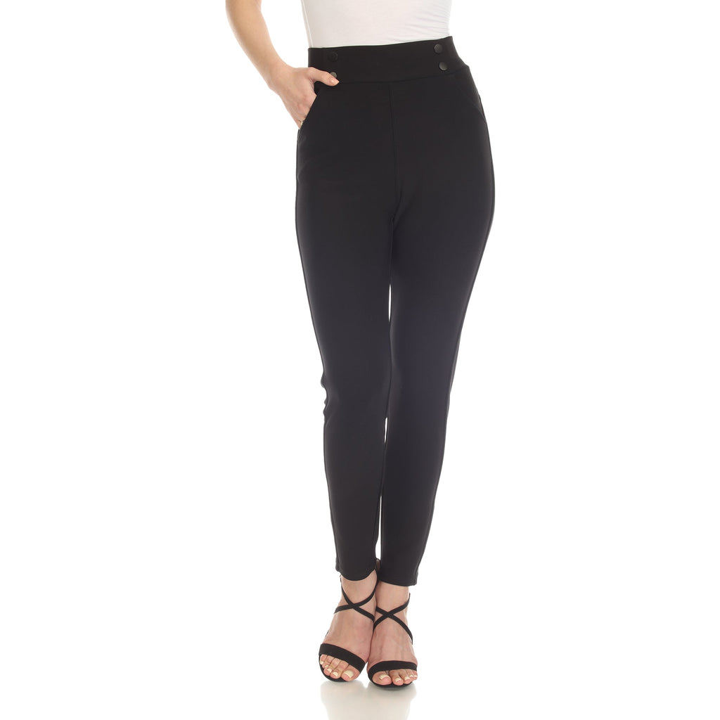 Super Soft Elastic Waistband Skinny Pants