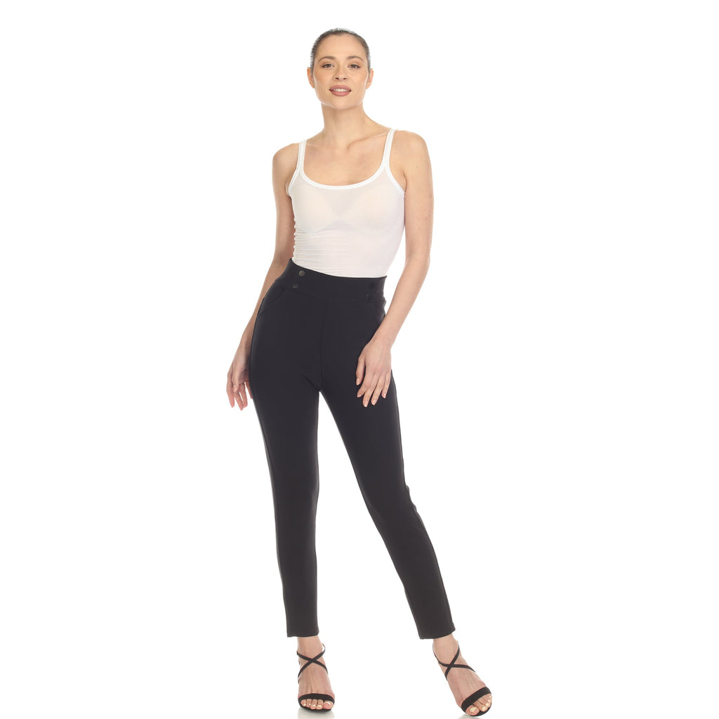 Super Soft Elastic Waistband Skinny Pants