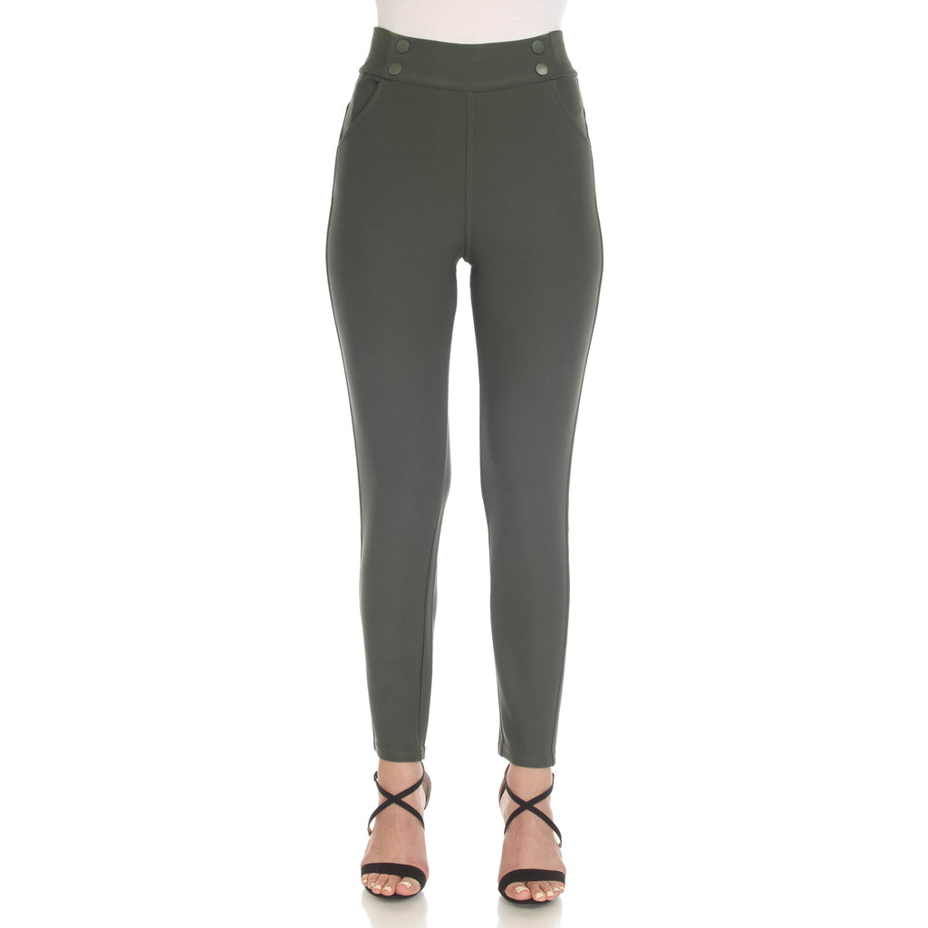 Super Soft Elastic Waistband Skinny Pants