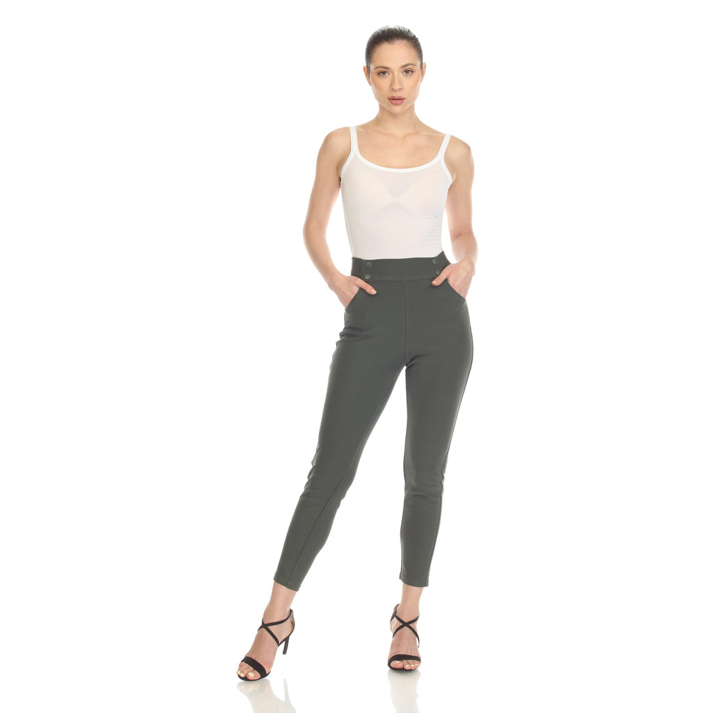 Super Soft Elastic Waistband Skinny Pants