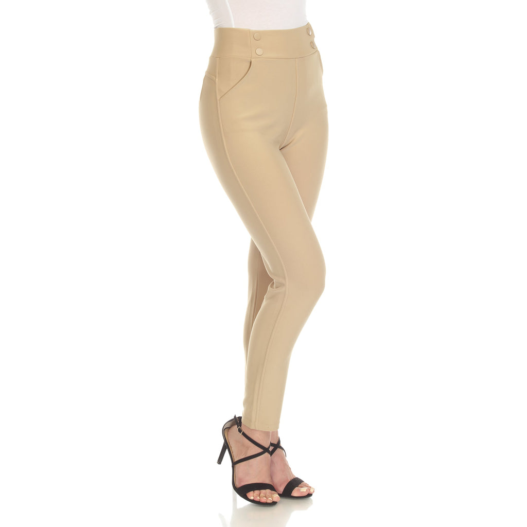 Super Soft Elastic Waistband Skinny Pants