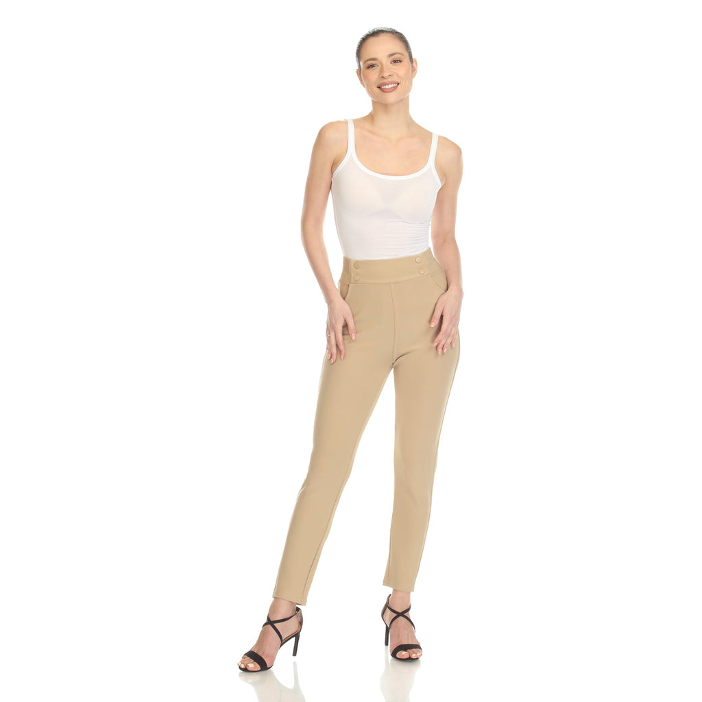 Super Soft Elastic Waistband Skinny Pants