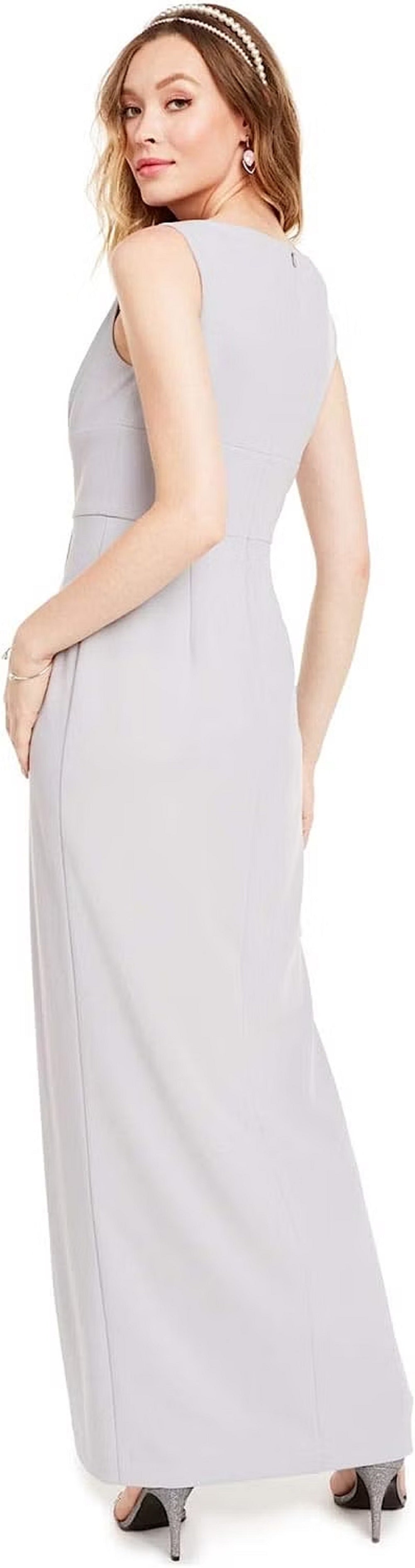 Adrianna Papell Women's Bridal Dress Gray Gray Size 6