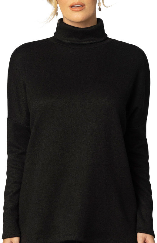 Paris Turtleneck Tunic Sweater