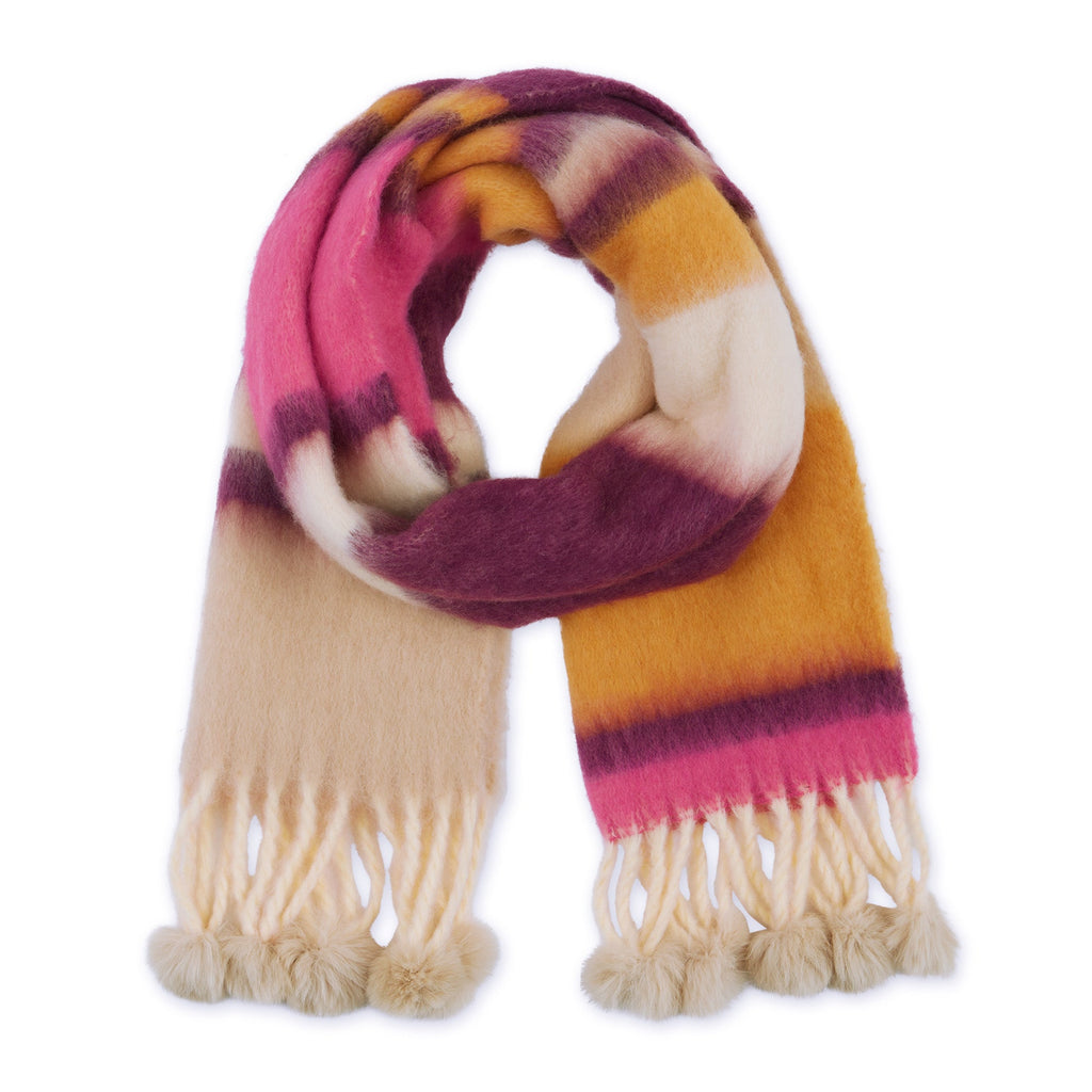 Zoey Stripe Scarf