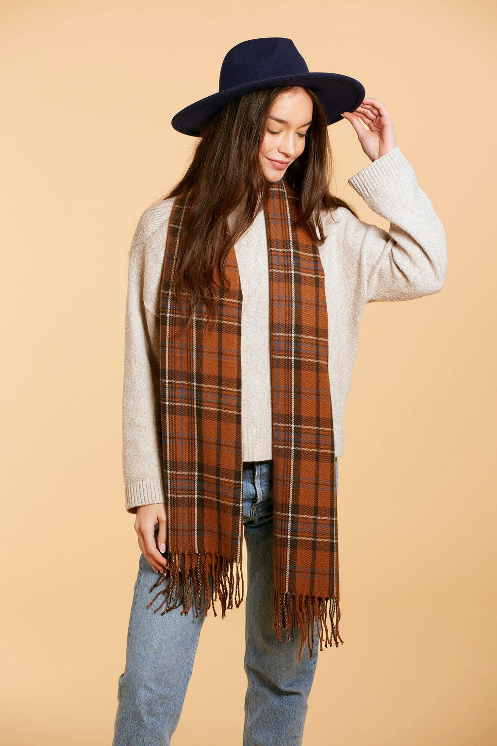 Taylor Plaid Scarf