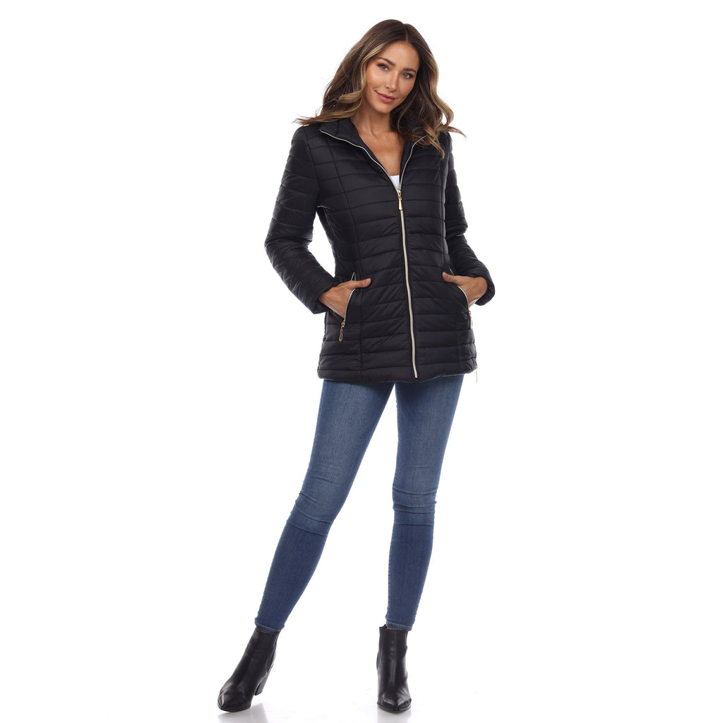 White Mark Women's Puffer Coat