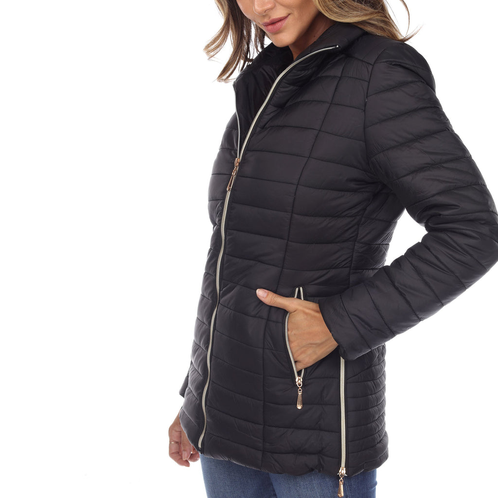 White Mark Women's Puffer Coat