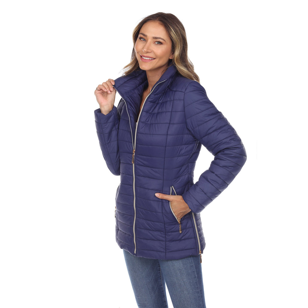 White Mark Women's Puffer Coat