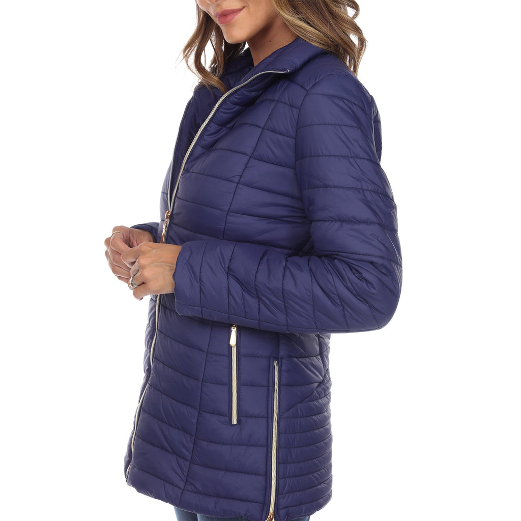 White Mark Women's Puffer Coat