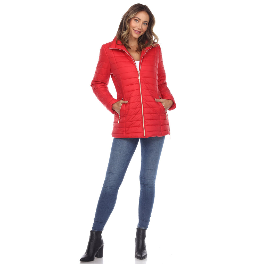 White Mark Women's Puffer Coat