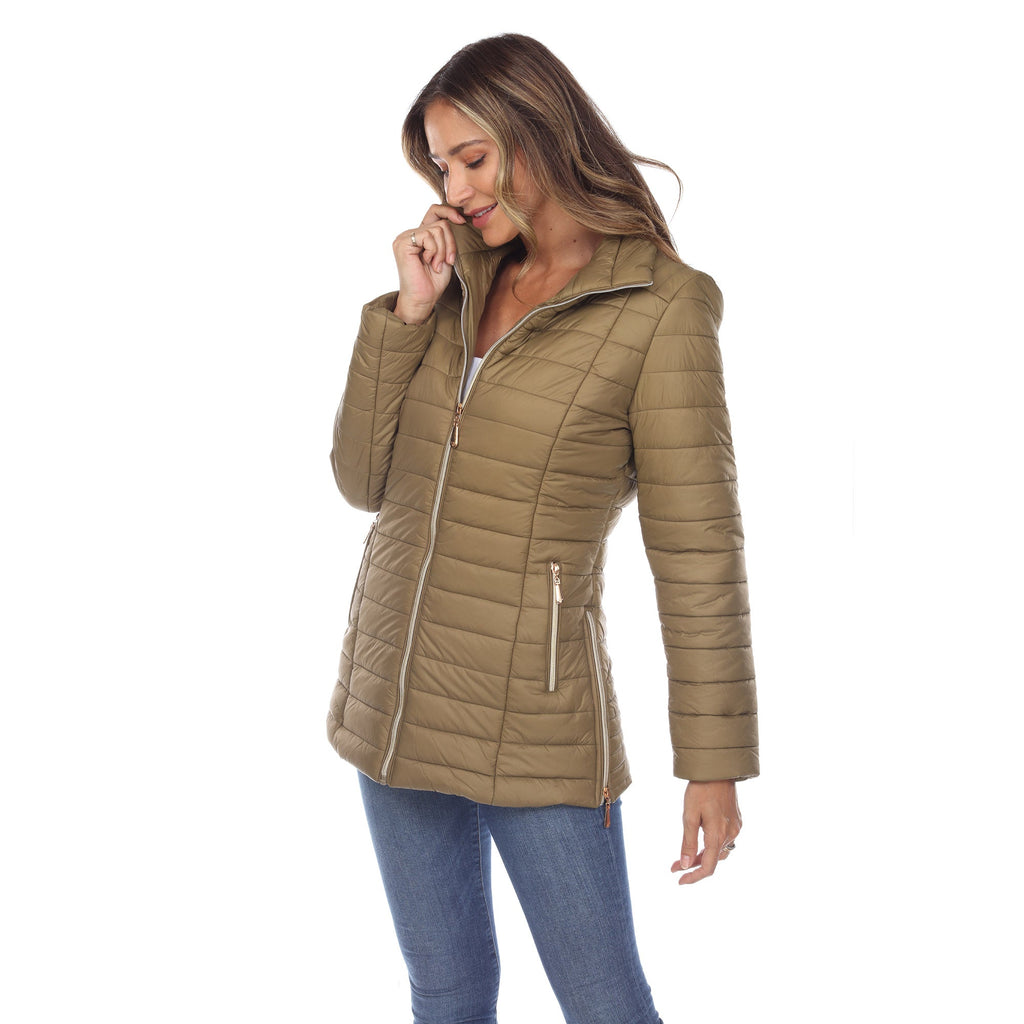 White Mark Women's Puffer Coat
