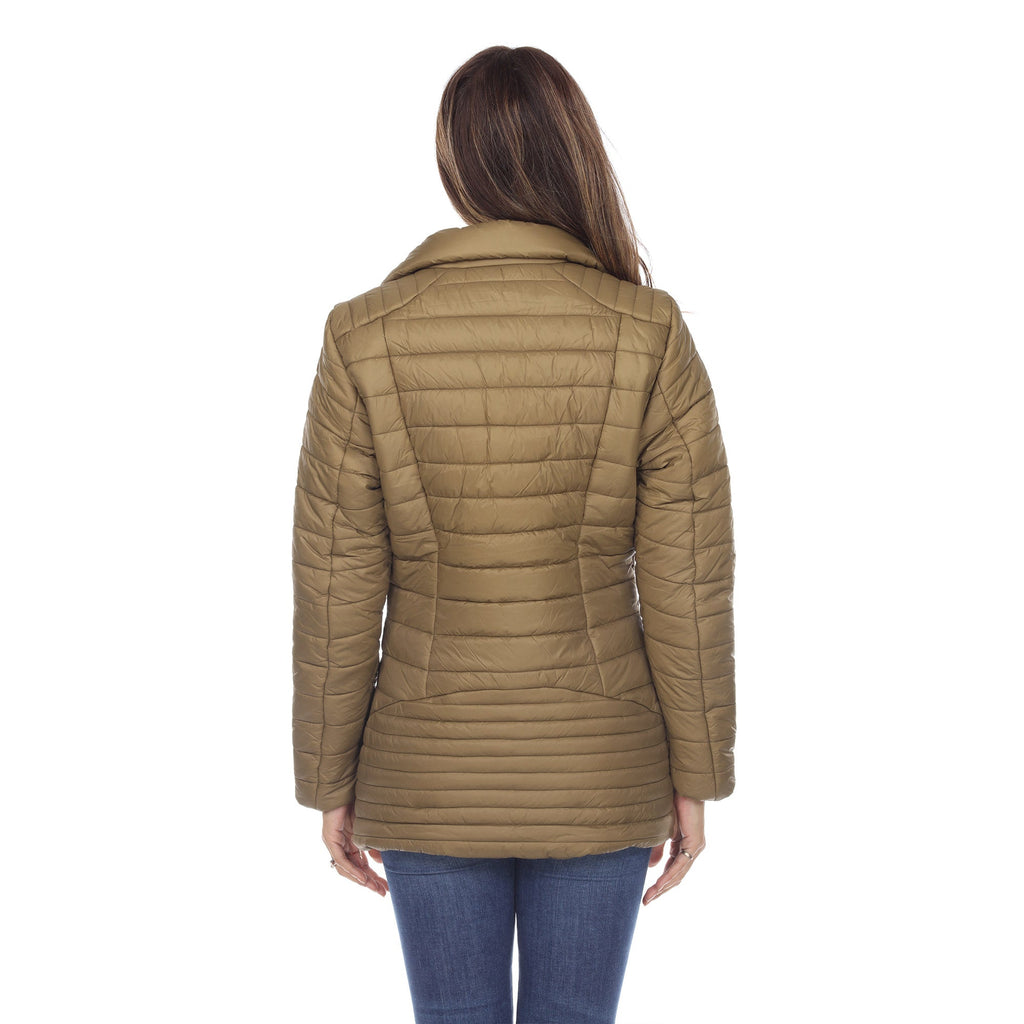 White Mark Women's Puffer Coat