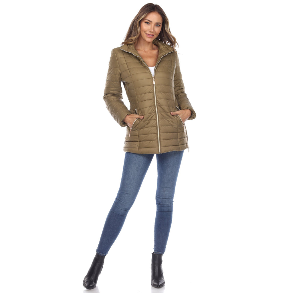 White Mark Women's Puffer Coat