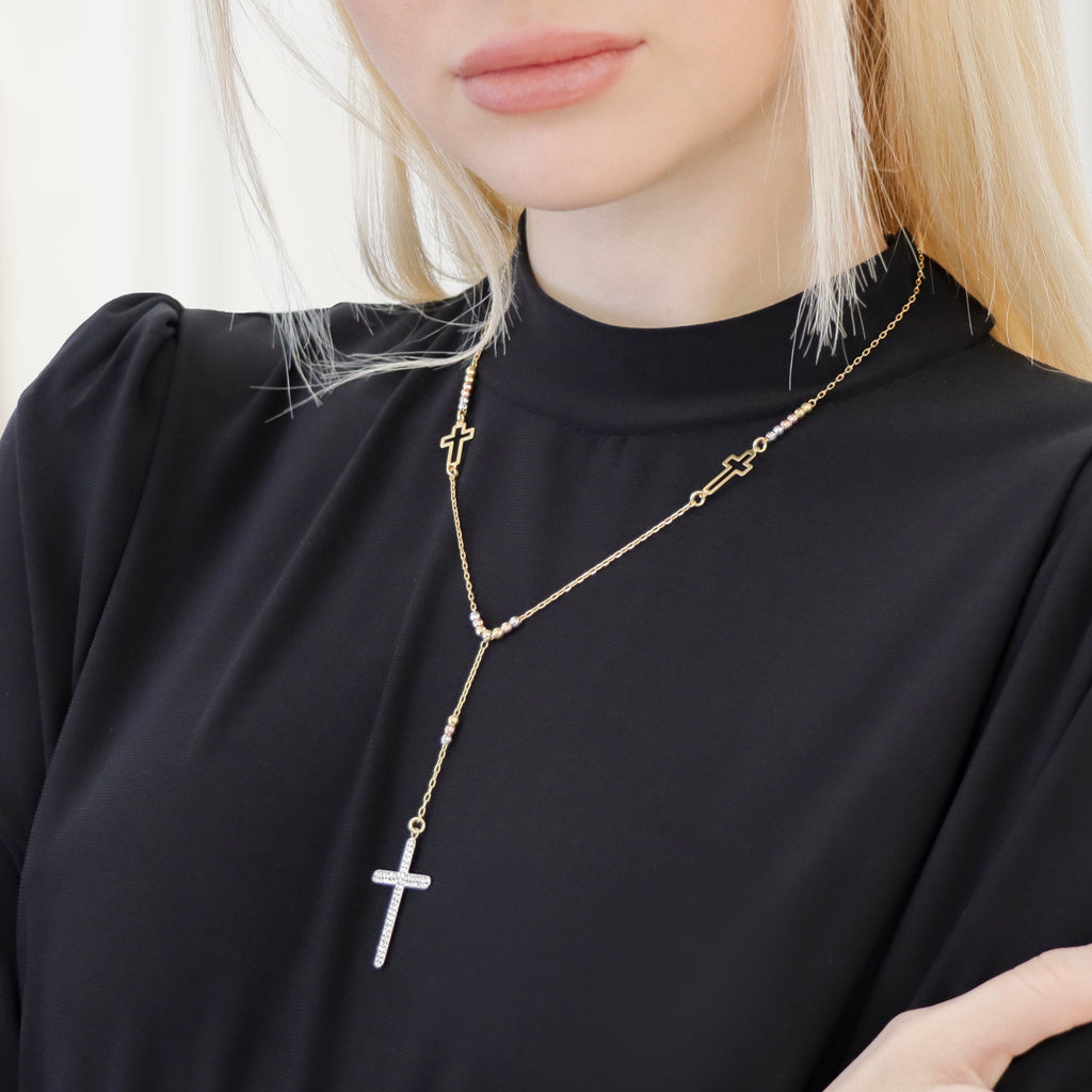 The Miriam Miracle Cross Necklace