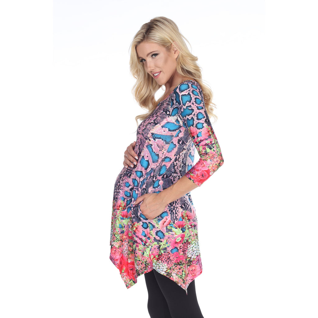 Maternity Arlene Tunic Top - Plus