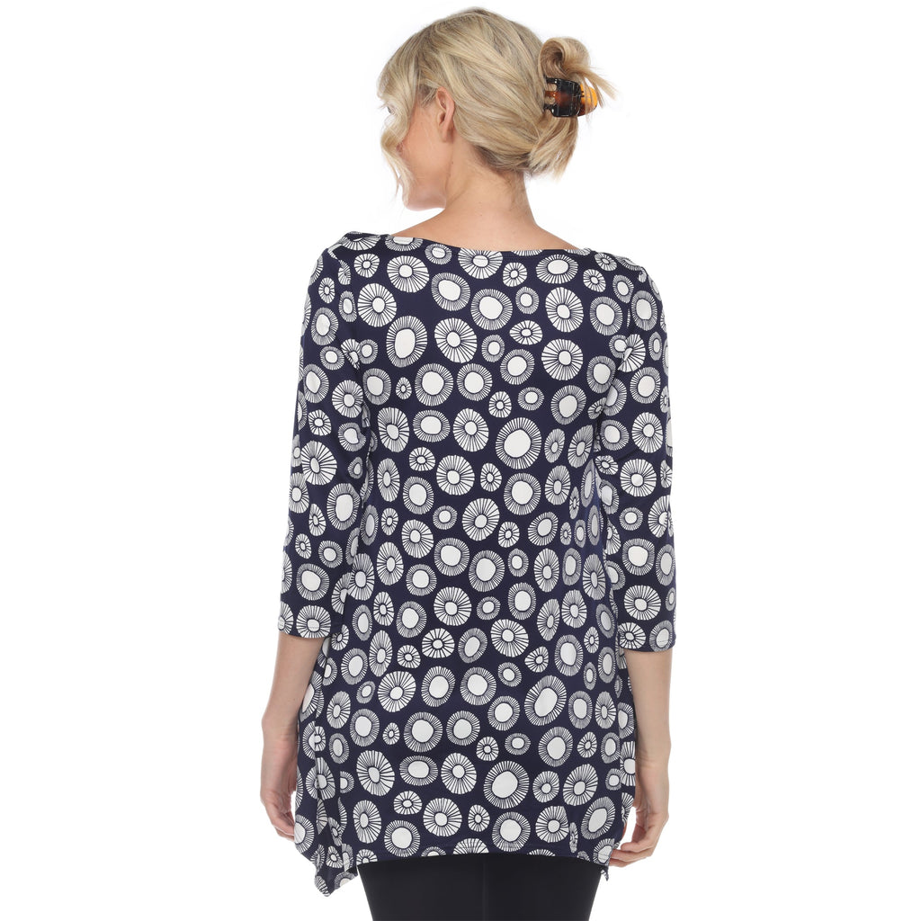 Maternity Printed Tunic Top - Plus