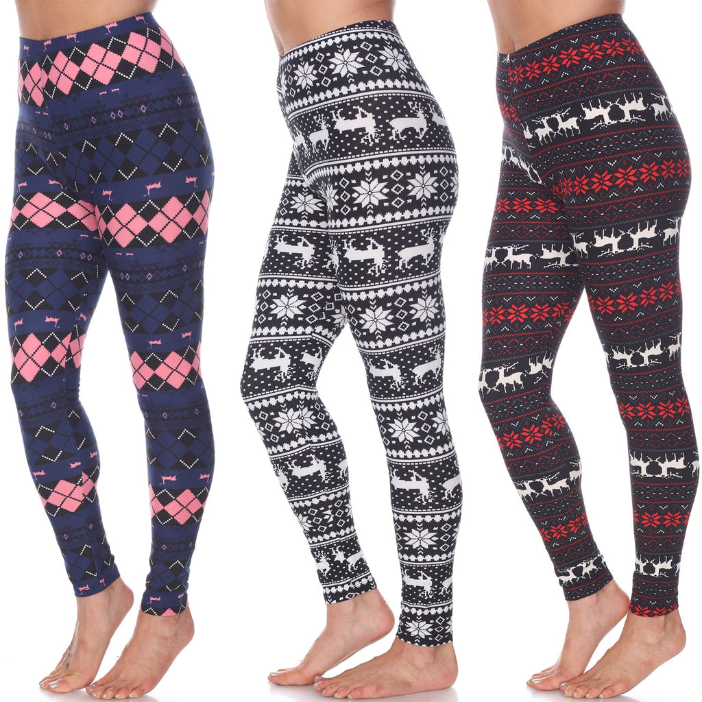 Super Pack of 3 Leggings (2 Color Asst Available)