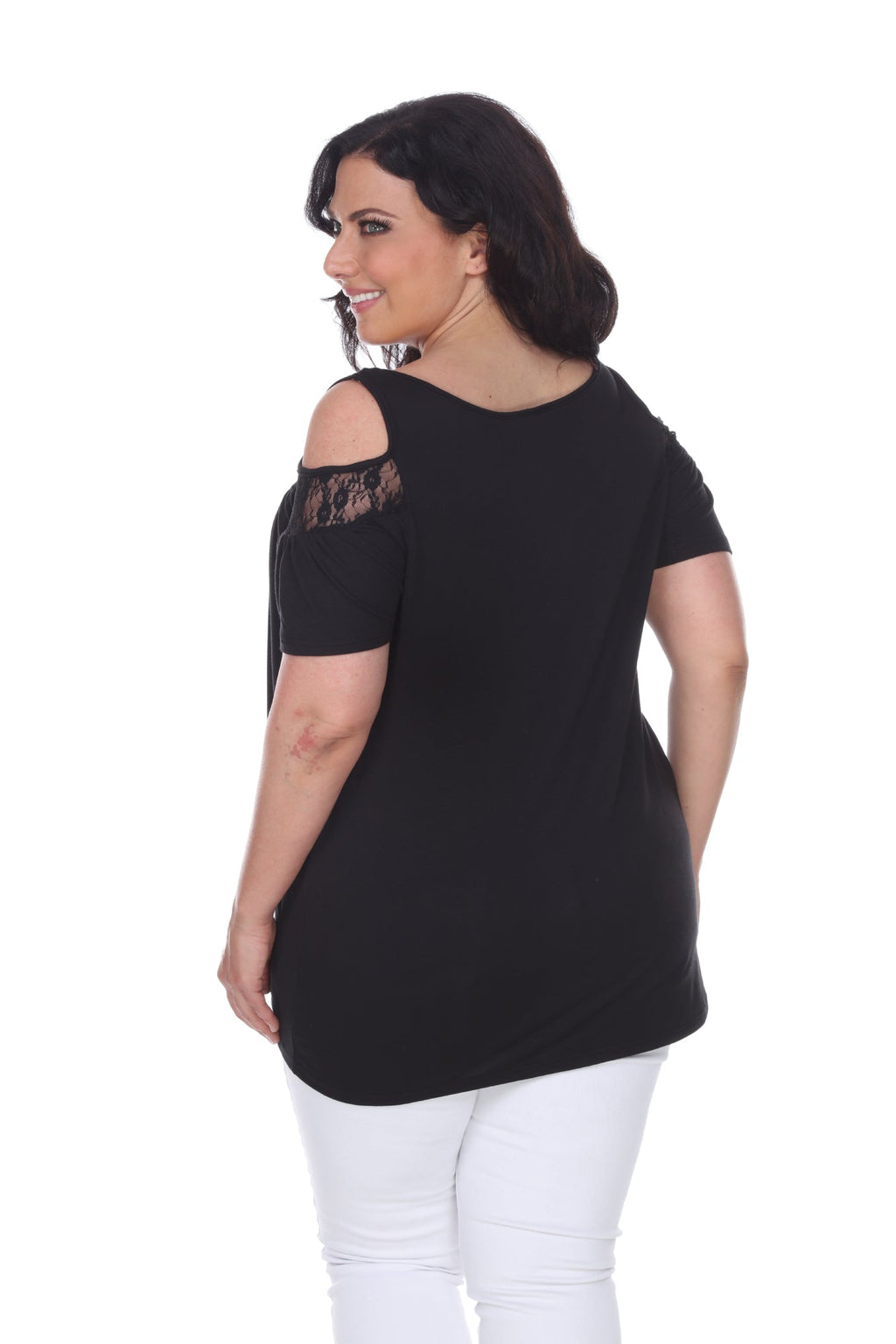 White Mark Women's Bexley Tunic Top - Plus (10 Colors Available)