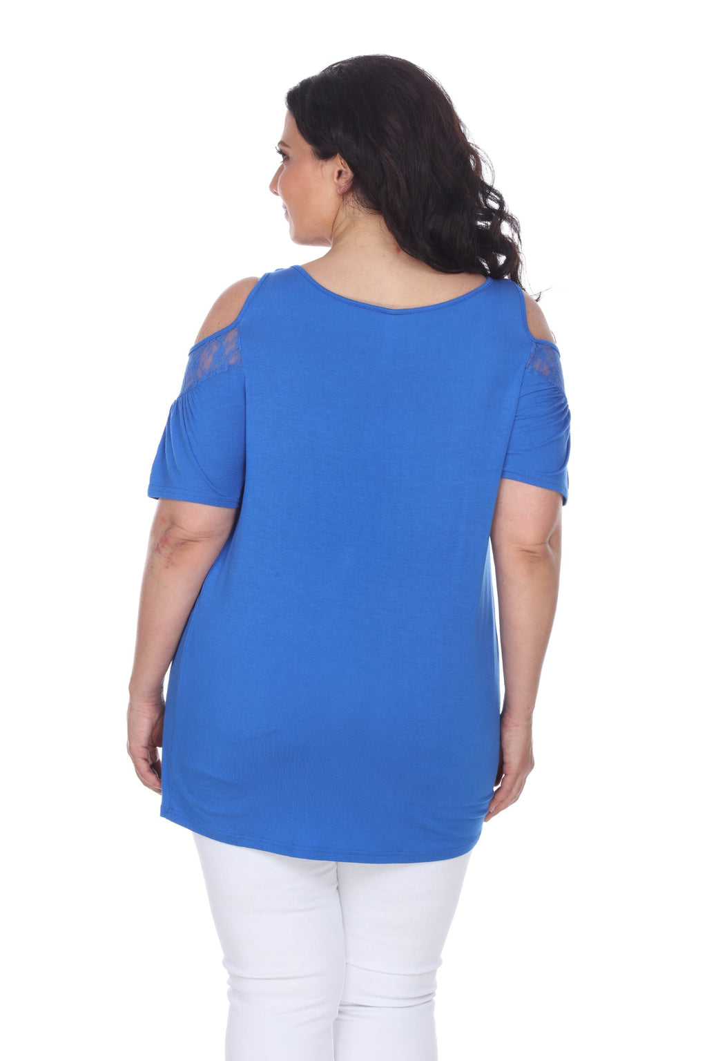 White Mark Women's Bexley Tunic Top - Plus (10 Colors Available)