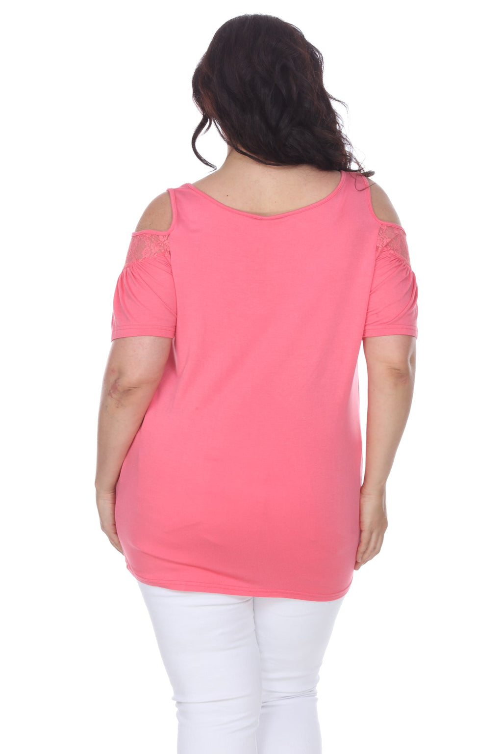 White Mark Women's Bexley Tunic Top - Plus (10 Colors Available)