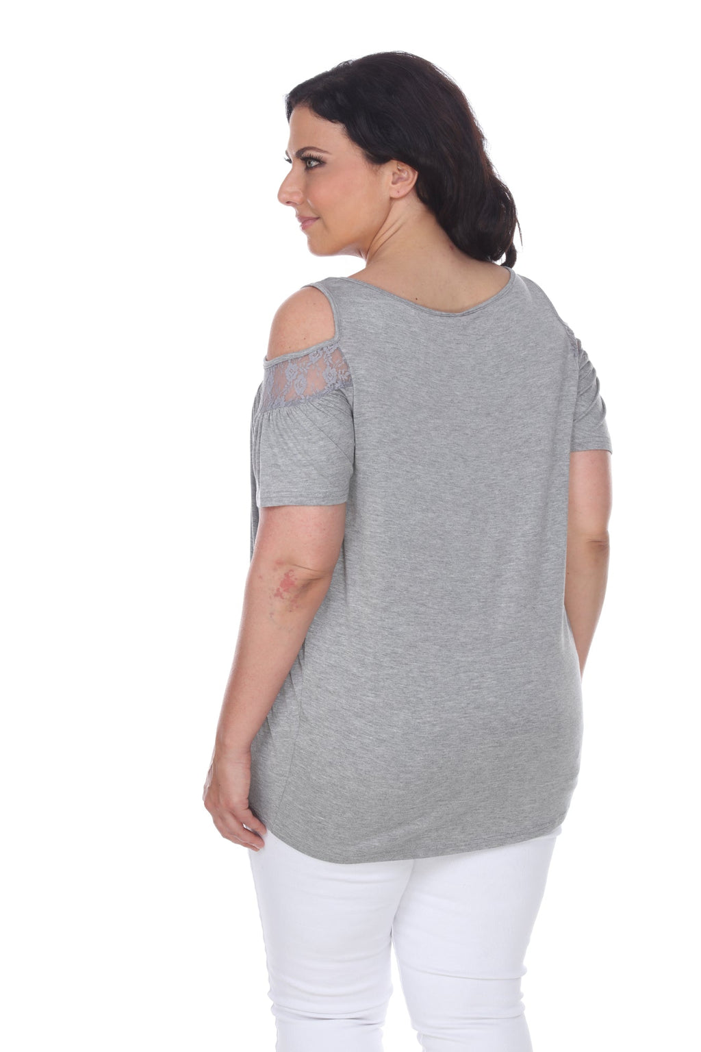 White Mark Women's Bexley Tunic Top - Plus (10 Colors Available)