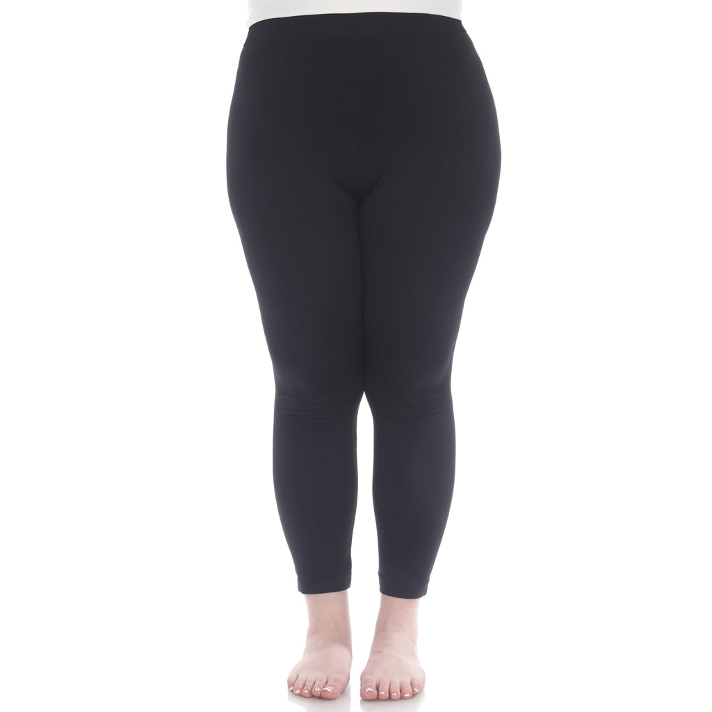 Women's Super-Stretch Solid Leggings-Plus (8 Colors Available)