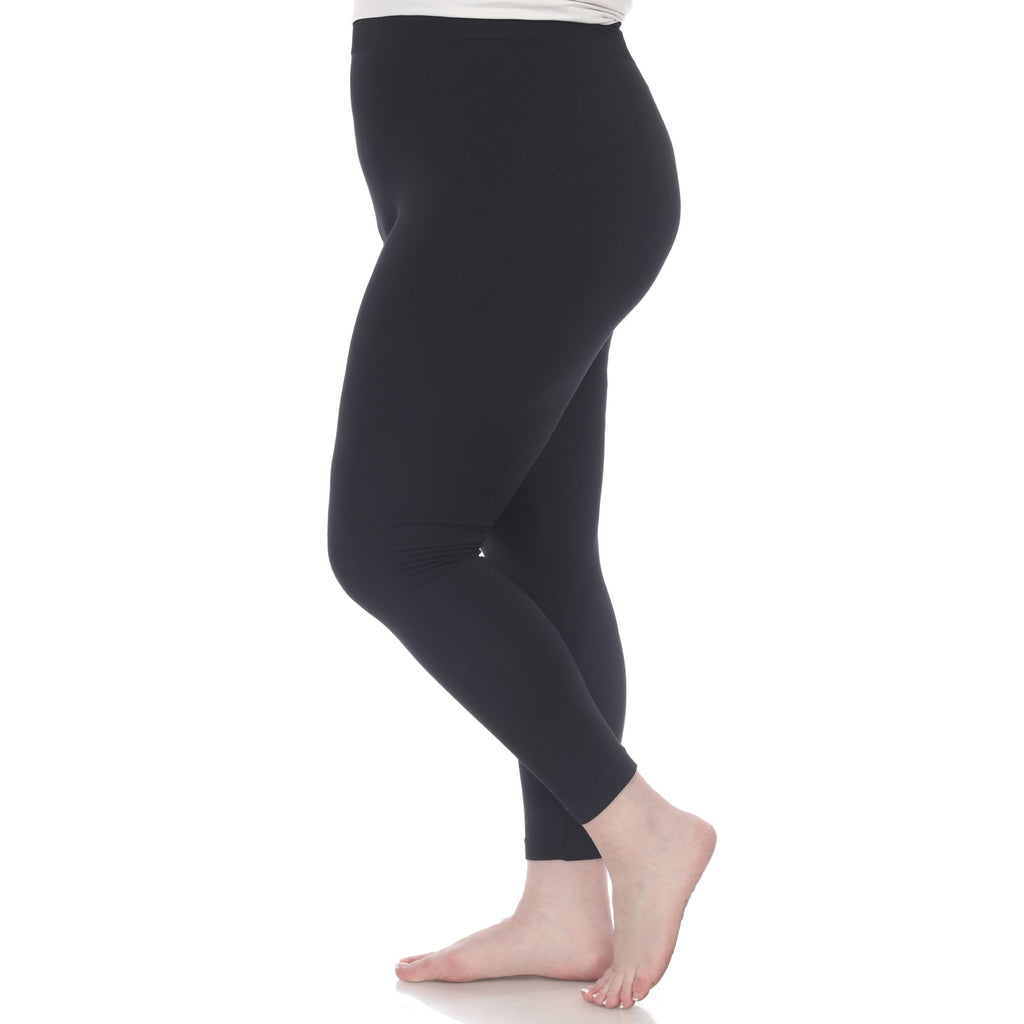 Women's Super-Stretch Solid Leggings-Plus (8 Colors Available)