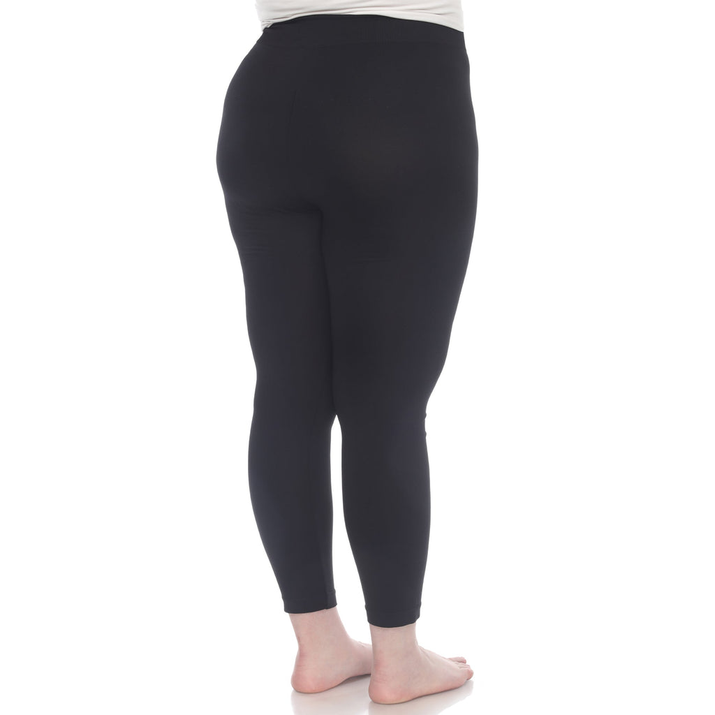 Women's Super-Stretch Solid Leggings-Plus (8 Colors Available)