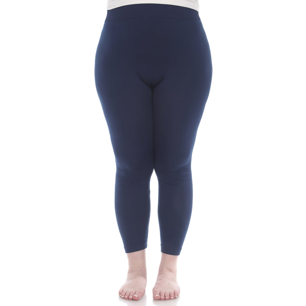 Women's Super-Stretch Solid Leggings-Plus (8 Colors Available)