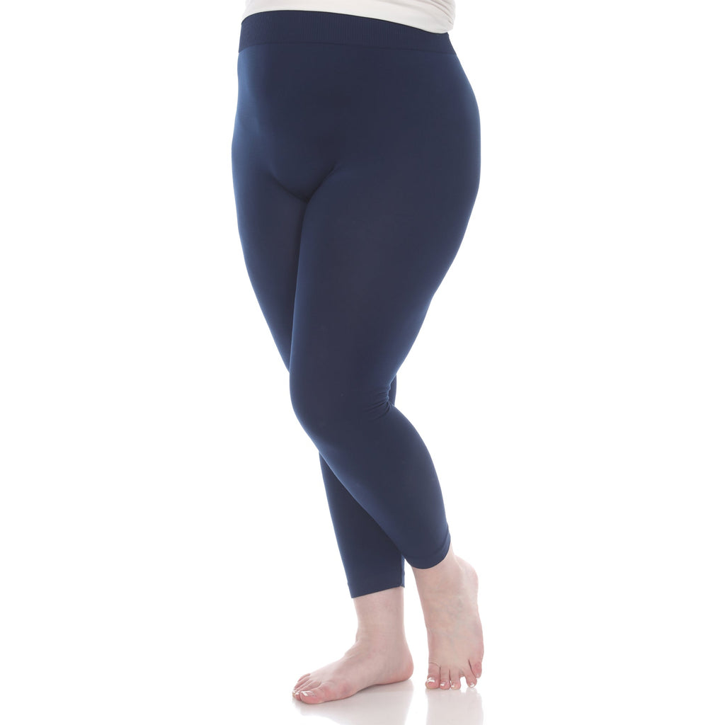 Women's Super-Stretch Solid Leggings-Plus (8 Colors Available)