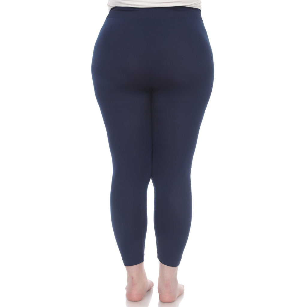 Women's Super-Stretch Solid Leggings-Plus (8 Colors Available)