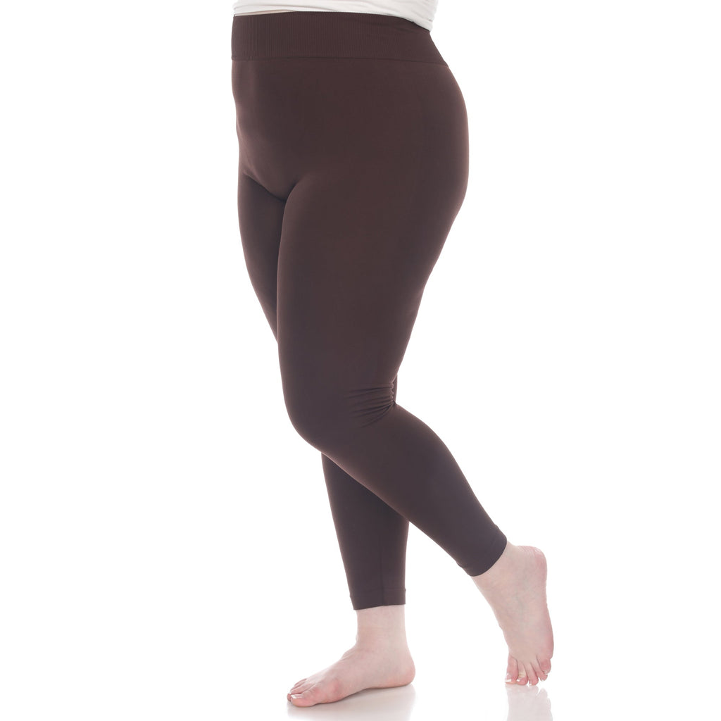 Women's Super-Stretch Solid Leggings-Plus (8 Colors Available)