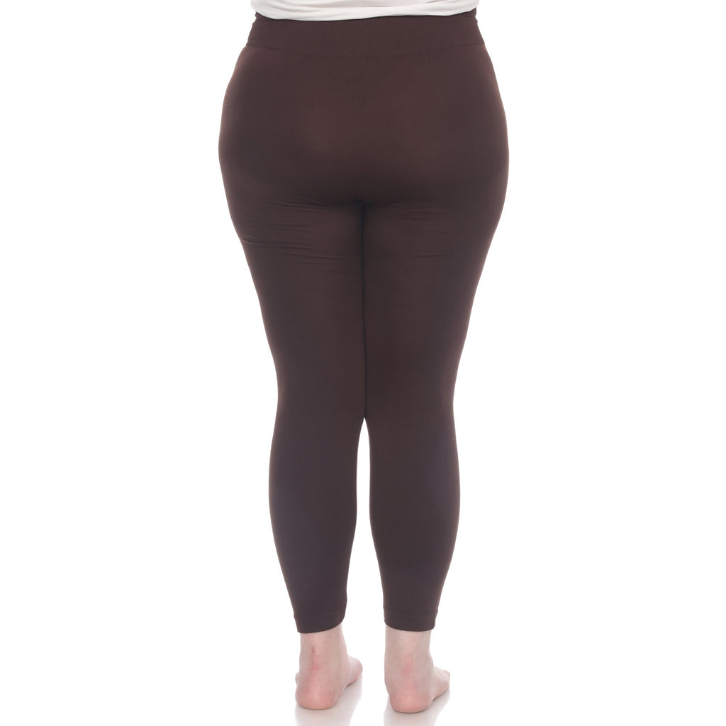 Women's Super-Stretch Solid Leggings-Plus (8 Colors Available)