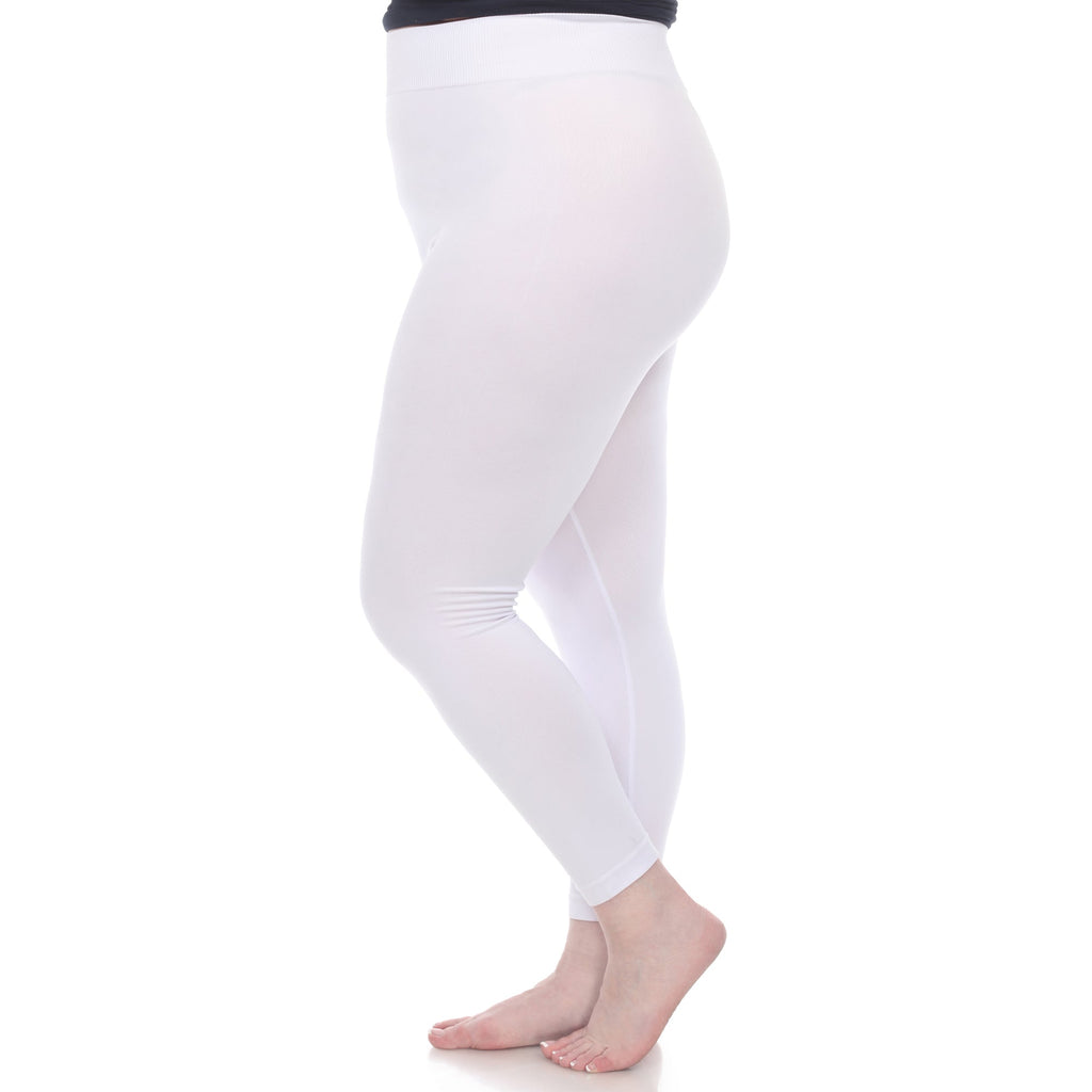 Women's Super-Stretch Solid Leggings-Plus (8 Colors Available)