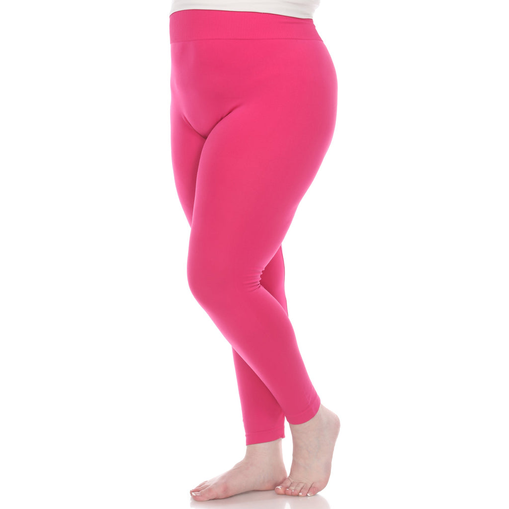 Women's Super-Stretch Solid Leggings-Plus (8 Colors Available)