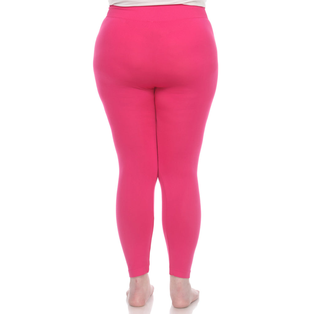 Women's Super-Stretch Solid Leggings-Plus (8 Colors Available)