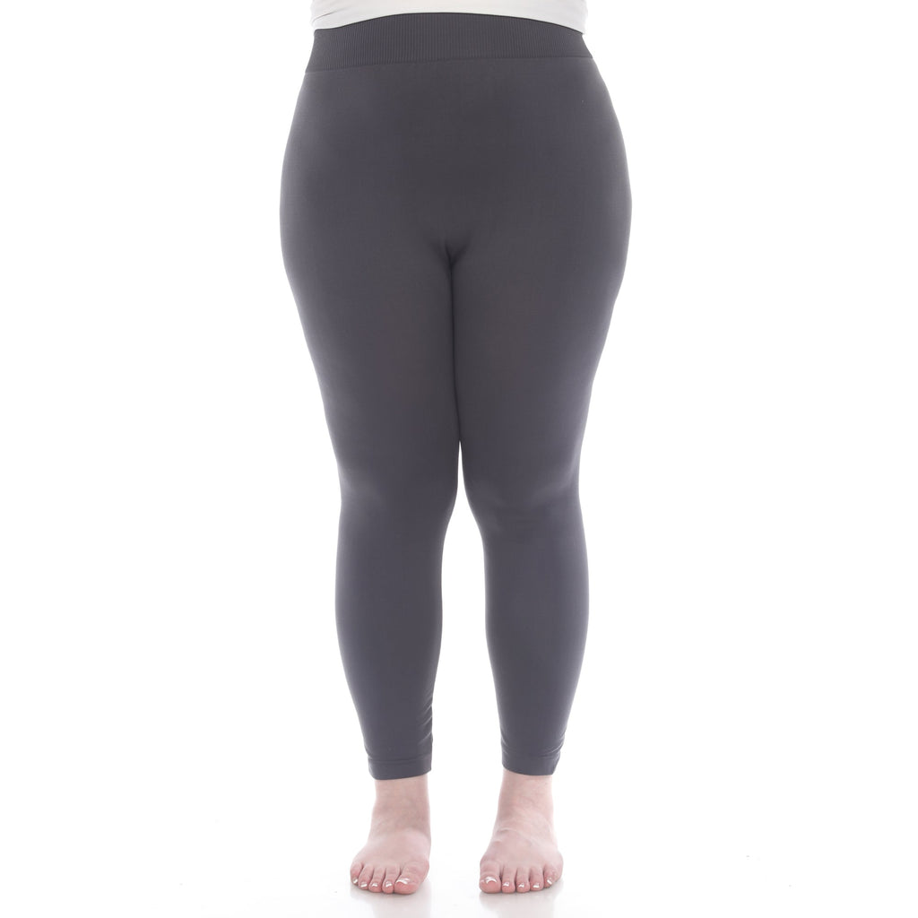 Women's Super-Stretch Solid Leggings-Plus (8 Colors Available)