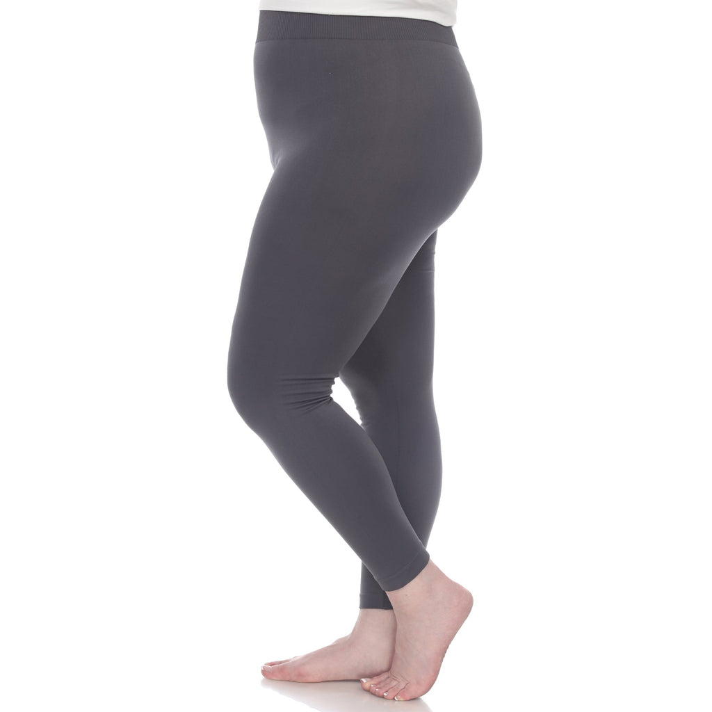 Women's Super-Stretch Solid Leggings-Plus (8 Colors Available)