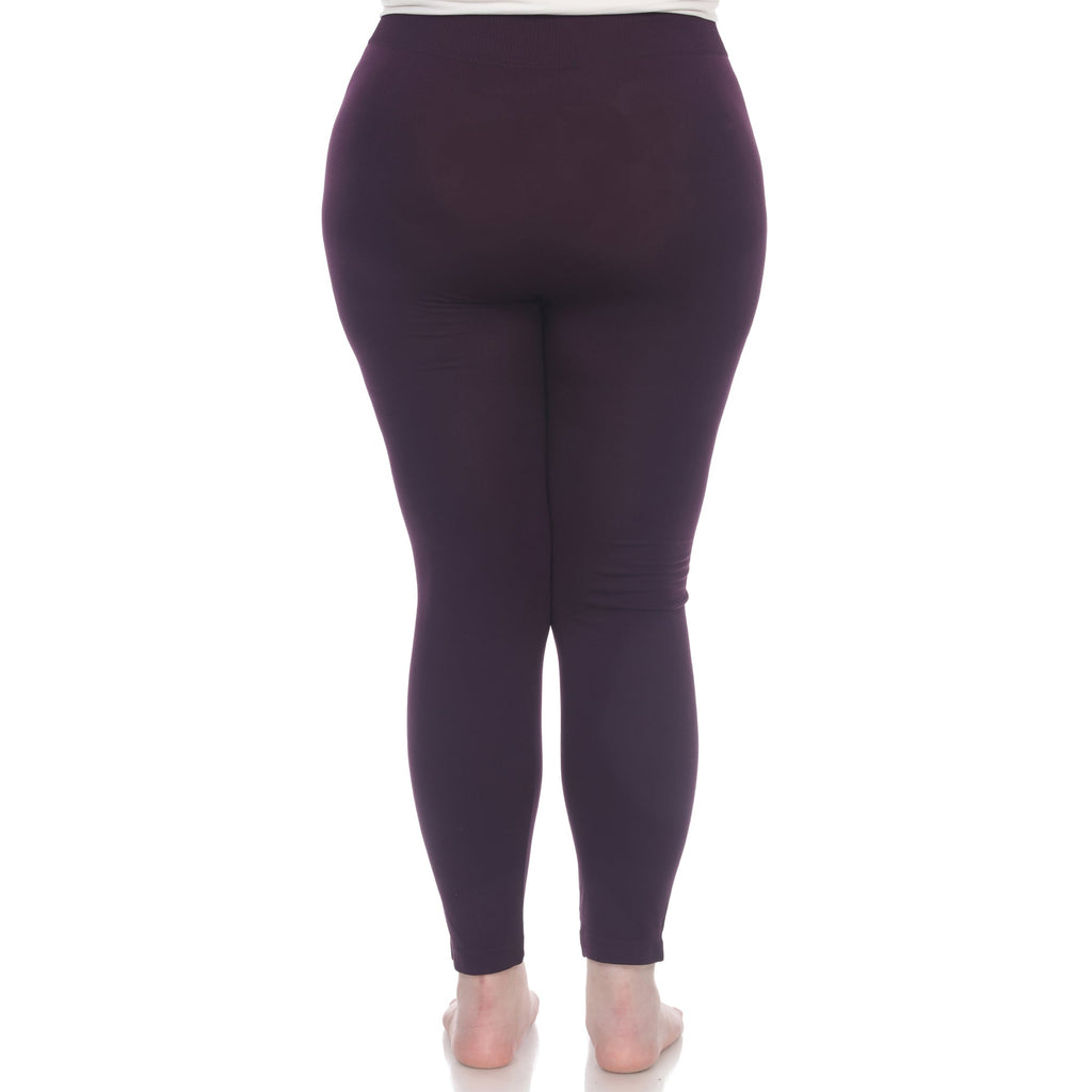 Women's Super-Stretch Solid Leggings-Plus (8 Colors Available)